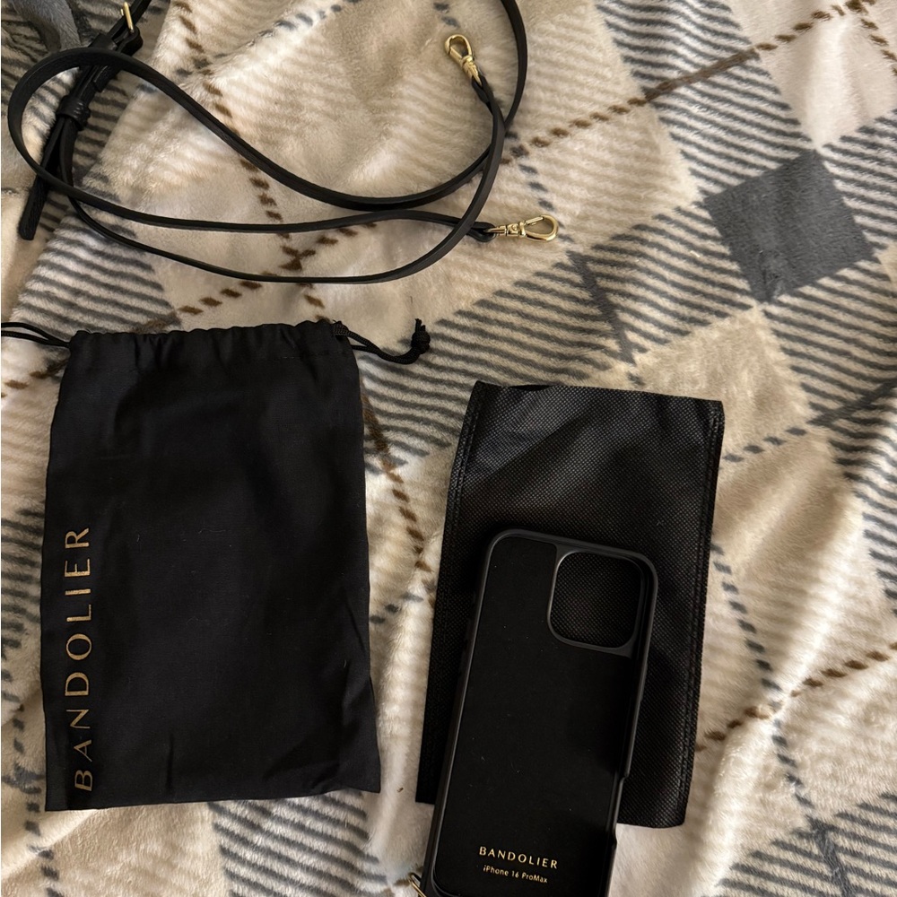 Bandolier Black Case with Strap